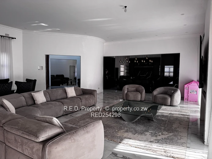 Luxury 7-Bedroom Residence with Exceptional Finishing Potential In Matsheumhlope!